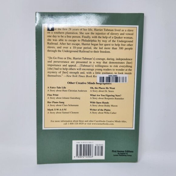 Go Free Or Die Paperback Book Harriet Tubman Biography By Jeri Ferris Illustrate - Picture 2 of 8